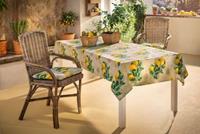HOME Living Tischdecken Zitronen Tischdecken bunt