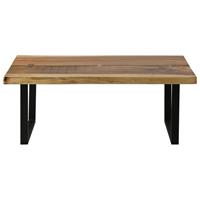 vidaXL Salontafel 102x54x41 cm massief suarhout