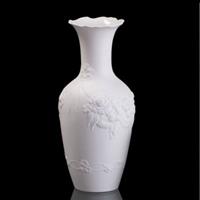 Yomonda Vase Flora Bauchig weiß