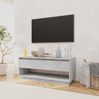 Tv-meubel 102x41x44 cm spaanplaat betongrijs