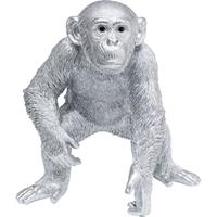 Kare Design Decofiguur Playing Ape Silver 50cm