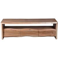 SIT Tv-meubel Albero massief acaciahout in boomstam-look, breedte 146 cm