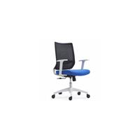 CASA VITAL Bürostuhl ZIVA, blau+schwarz, 67x67x98/108 cm, drehbar und höhenverstellbar - blau
