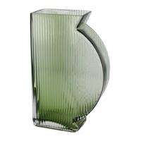 GOEBELPORZELLANGMBH Goebel Vase Moss Shadows, Dekovase, Blumenvase, Glas, Grün, 20 cm, 23122841