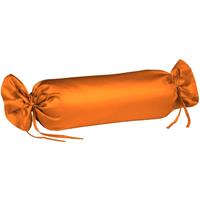 FLEURESSE Interlock-Jersey-Kissenbezug uni colours orange 2044 