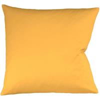 FLEURESSE Interlock-Jersey-Kissenbezug uni colours sonne 2349 - 