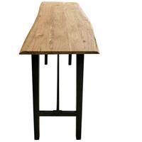 SIT MÖBEL TABLES & CO Stehtisch 124,5x51 cm mit Baumkante wie gewachsen