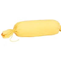 HAHN HAUSTEXTILIEN Nackenrollen-Kissenbezug 15x40 cm Farbe gelb