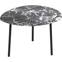 Leitmotiv Side table Ovoid marble large