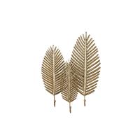 Dijk Natural Collections Metalen Kapstok Bladeren-goud-35.5x49x10.5cm