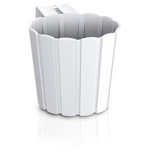 Prosperplast - Pflanzkübel/Blumenkübel Kunststoff boardee Basic Weiß 1,4L - 14x21x13 cm