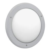 ALBERT LED Wandleuchte in Silber und Weiß 12W 1200lm IP44