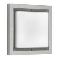 ALBERT LED Wandleuchte in Silber und Weiß 12W 1200lm IP54 eckig