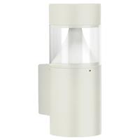 ALBERT LED Wandleuchte in Weiß und Transparent 9W 1200lm IP54