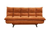 Schlafsofa   Odessa ¦ orange ¦ Maße (cm): B: 216 H: 104 T: 108  - Möbel Kraft