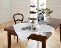 HOME Living Tischdecke SPAR-SET 2x Classique Tischdecken creme