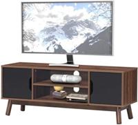 COSTWAY Sideboard TV-Ständer Fernsehschrank 50 braun