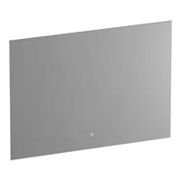 Saniclass Ambiance spiegel 100x70cm met verlichting rechthoek Zilver SP-AMB100