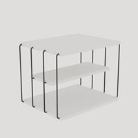 Decortie Bijzettafel  Side Table - Lifon -White