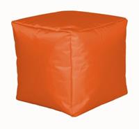 Linke Licardo Sitzwürfel Nylon orange 40/40/40 cm Sitzhocker