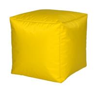 Linke Licardo Sitzwürfel Nylon gelb 40/40/40 cm Sitzhocker