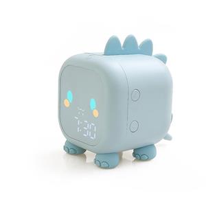 huismerk XR-MM-C2007 Multifunctionele Smart Night Light Desktop Children Student LED digitale wekker(blauw)