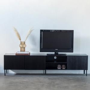 Giga Meubel Tv-meubel Roman Zwart 150cm - 