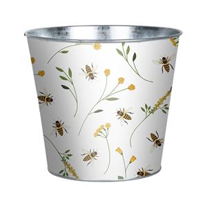 esschertdesign Blumentopf Blumen- und Bienenmuster ø 15,9 cm - Esschert Design
