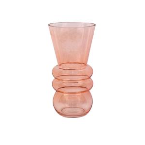 Massamarkt Vaas Balatan Glas 25cm roze