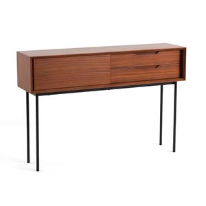 LA REDOUTE INTERIEURS Console in fineer notenhout, Noyeto