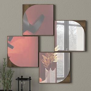 Mioli Decor | Set mit 4 Wandspiegeln Tess