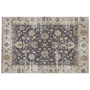 Beliani - Orientalischer Teppich Kurzflor rechteckig 150 x 230 cm mehrfarbig Pelitli - Bunt