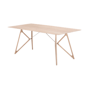 Gazzda Tink table houten eettafel whitewash - 180 x 90 cm