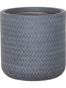 Baq Angle Cylinder Grey, 24x24cm