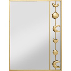 Kare Design Wandspiegel Moons - B60 X H80cm - Goud