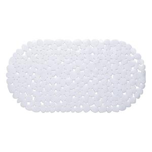 Ivol - Antirutsch-Badewannenmatte/Duschmatte - Weiß - 68 x 35 cm - Rutschfeste PVC-Matte mit Saugnäpfen für Badewanne, Dusche & Boden