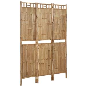 VidaXL Kamerscherm met 3 panelen 120x180 cm bamboe