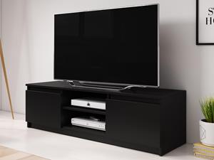 Mobistoxx TV-meubel DELLING 2 deuren zwart zonder verlichting