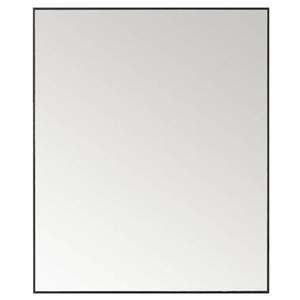 Leen Bakker Spiegel Metz - zwart - 70x50 cm