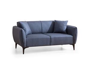 Kauf-unique Sofa 2-Sitzer - Stoff - Blau - ZADAR