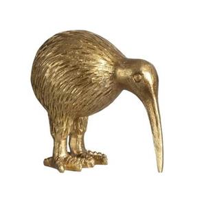 Leen Bakker Ornament Kiwi - goudkleur