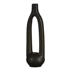 DEPOT Vase Doubled ca.25x7,5cm, schwarz
