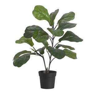 Leen Bakker Kunstplant Calathea Orbifolia in pot - 60 cm