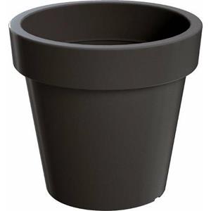 Prosperplast Bloempot| plantenpot - antraciet - 60 cm - kunststof