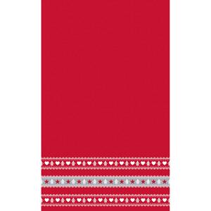Duni Kerst Thema Papieren Tafelkleed/tafellaken Scandinavisch 138 X 220 Cm - Tafellakens