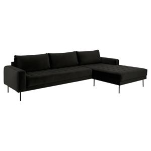 ebuy24 Sofa »Rouge 2,5-Sitzer-Sofa mi.//Grau-braun//Rechtsgewen«