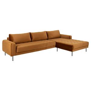 ebuy24 Sofa »Rouge 2,5-Sitzer-Sofa mi.//Senffarben//Rechtsgewen«