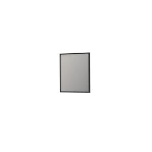 INK Spiegels Spiegel SP18 rechthoek in stalen kader 80x70cm Mat zwart 8409030