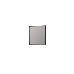 INK Spiegels Spiegel SP18 rechthoek in stalen kader 80x80cm Mat zwart 8409040