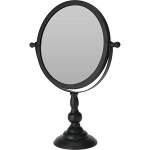Merkloos Make-up Spiegel/scheerspiegel Op Voet 25 X 10 X 33 Cm Zwart ake-up Spiegeltjes